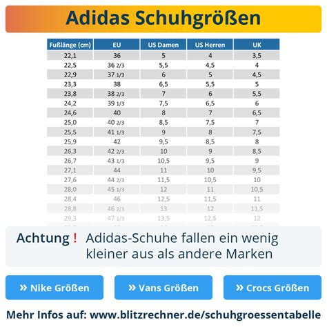 Adidas größentabelle herren